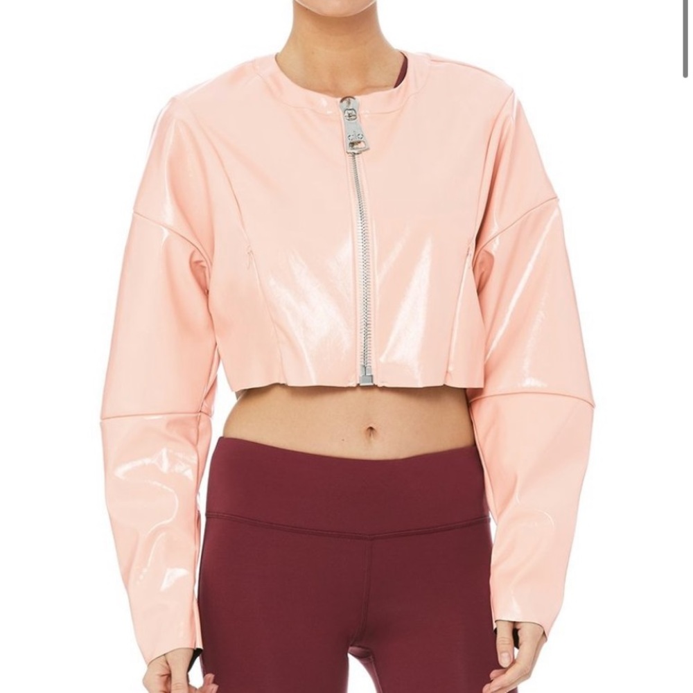 alo Yoga Liquid Jacket (Nectar) (Small) Never worn